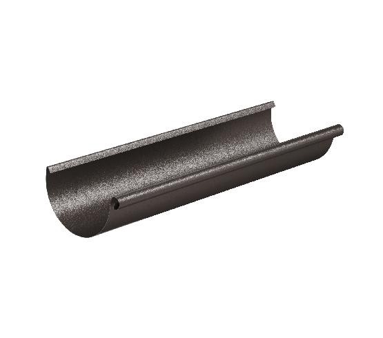 Водосток Aquasistem, Система 150/100 - Водосточный желоб 3.00м RR 32 Тёмно-коричневый matt купить в Заводоуковске