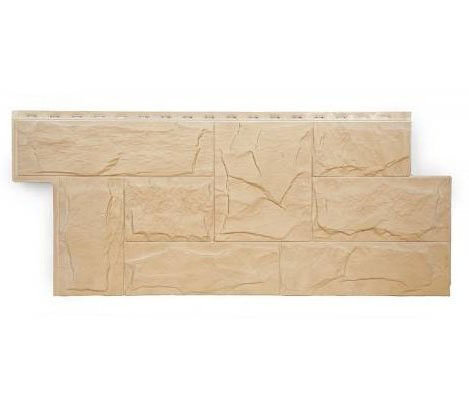 Фасадная панель T-Сайдинг-Гранит Леон ЭКО-2 Кедр купить в Заводоуковске