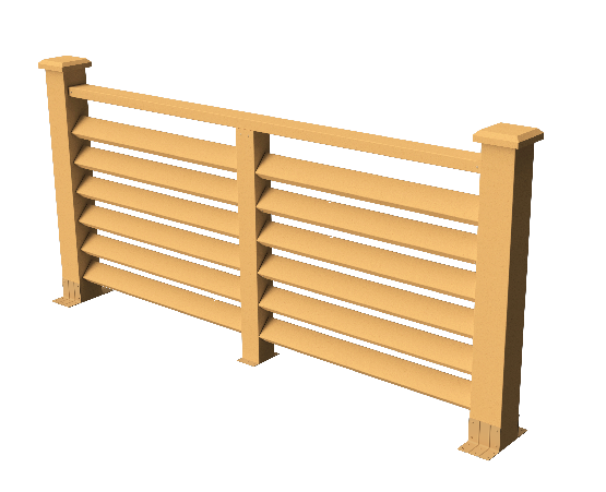 Ограждения декоративное ДПК GRINDERDECO Босфор песчаник купить в Заводоуковске