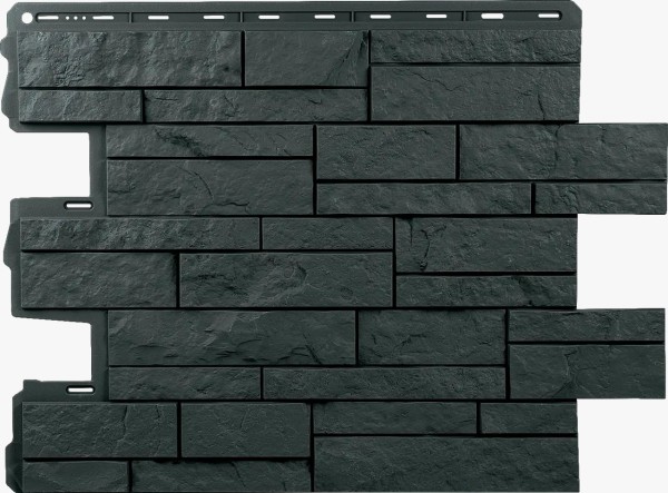 Фасадная панель Альта-Профиль Шотландия Графит купить в Заводоуковске