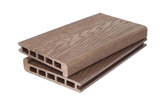 Ступень 3D GardenParkett фактура дерева Светло-коричневый купить в Заводоуковске