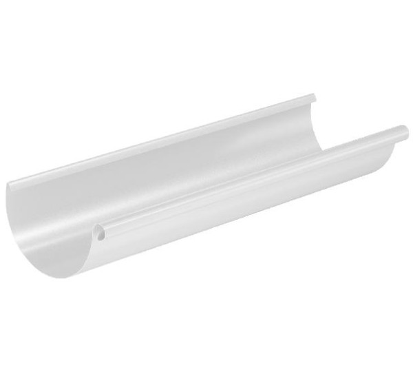 Водосток Aquasistem, система 150x100 - Водосточный желоб 3.00м RR 20 Мраморно-белый купить в Заводоуковске