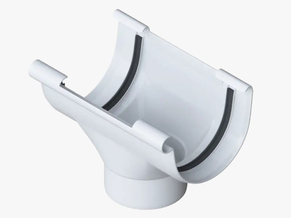 Водосток Альта-Профиль ПВХ – Воронка водосточная (белый) купить в Заводоуковске