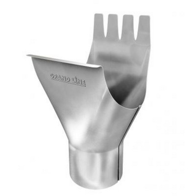 Водосток Grand Line 150x100 – Воронка желоба RAL 9003