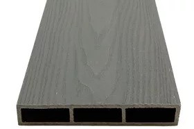 Доска  для грядок из ДПК NauticPrime 3D серый 150х25х2950 купить в Заводоуковске