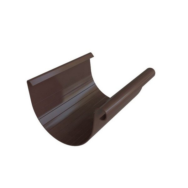 Водосток Альта-Профиль ПВХ – Желоб водосточный 3м (коричневый) купить в Заводоуковске