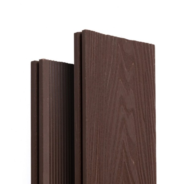 Террасная доска Ecodecking Экстра 3D полнотелая Венге купить в Заводоуковске