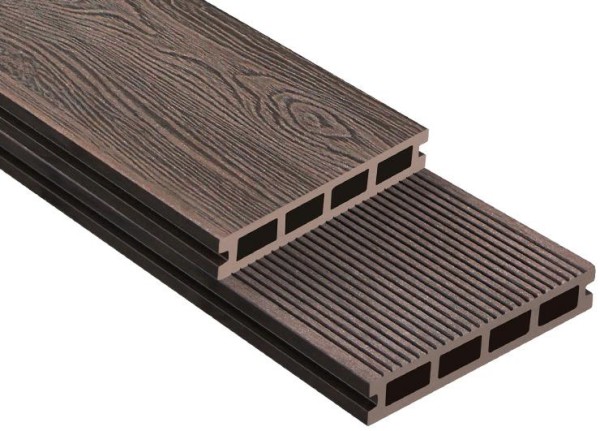 Террасная доска ДПК Outdoor 3D NEVADA/Вельвет коричневая микс купить в Заводоуковске