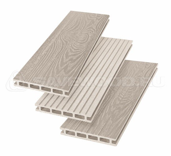 Террасная доска из ДПК SW Carpinus (T) — двухсторонняя бежевый купить в Заводоуковске