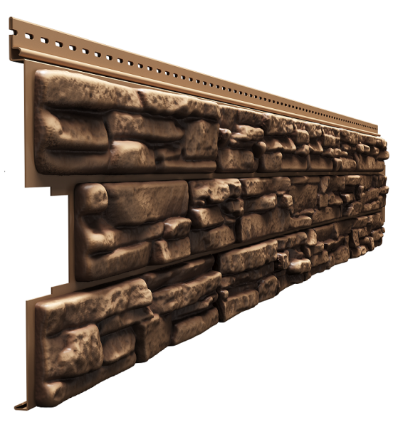 Сайдинг Виниловый Деке Rocky Кедровый орех купить в Заводоуковске