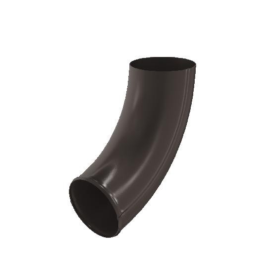 Водосток Aquasistem, система 150/100 - Отвод трубы RR 32 Тёмно-Коричневый купить в Заводоуковске