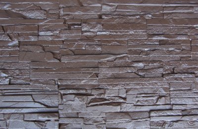 Фасадная панель Аэлит Пласт плоский Коричневый