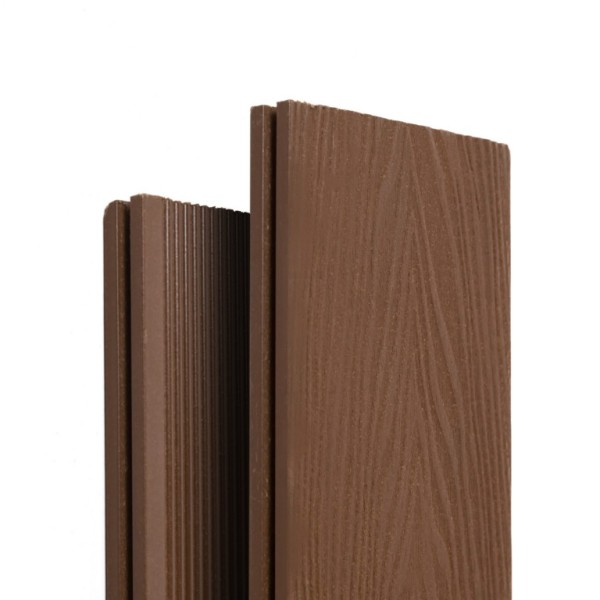 Террасная доска Ecodecking Экстра 3D полнотелая Шоколад купить в Заводоуковске