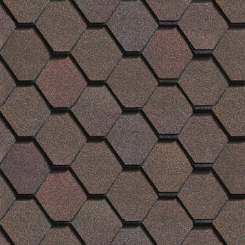 Двухслойная ламинированная черепица Shinglas, серия Вестерн – Каньон