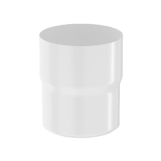 Водосток Aquasistem, система 150x100 - Соединитель трубы RR 20 Мраморно-белый купить в Заводоуковске