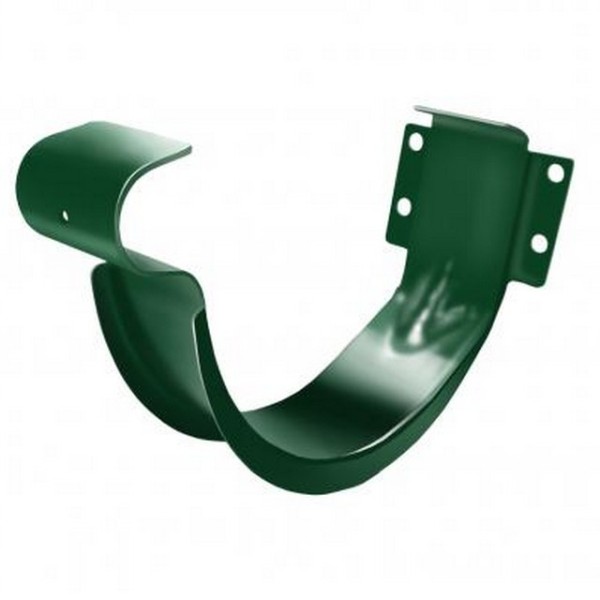 Водосток Grand Line 125x90 – Держатель желоба RAL 6005 купить в Заводоуковске