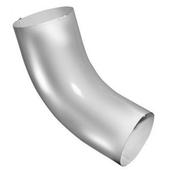 Водосток Grand Line 150x100 – Колено трубы RAL 9003 купить в Заводоуковске