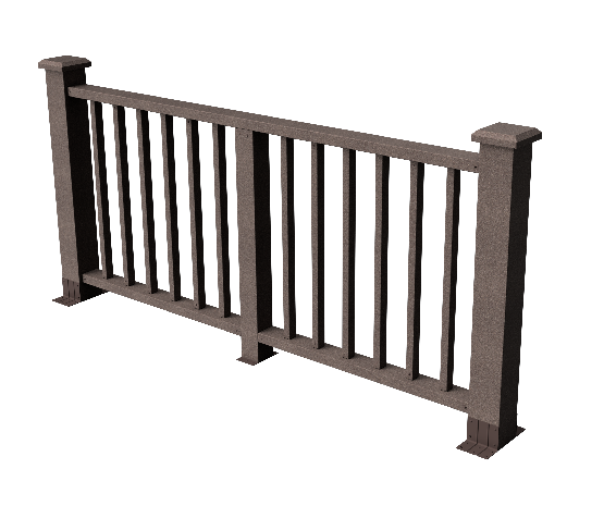 Ограждения декоративное ДПК GRINDERDECO Альма венге купить в Заводоуковске