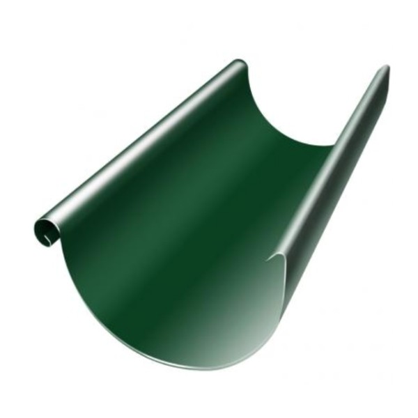 Водосток Grand Line 125x90 – Желоб 3м RAL 6005 купить в Заводоуковске