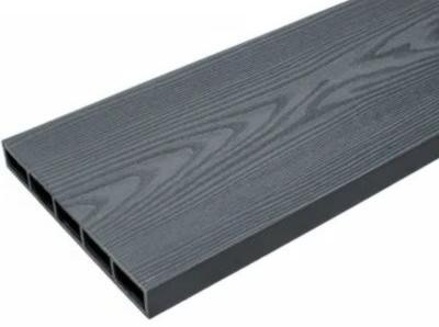 Доска  для грядок из ДПК NauticPrime 3D серый 300х30х2950