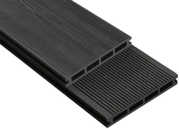 Террасная доска ДПК Outdoor 3D STORM/Вельвет черная купить в Заводоуковске