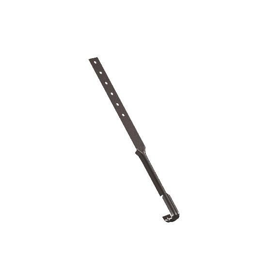 Водосток Aquasistem, система 150/100 - Поддержка желоба RR 32 Тёмно-Коричневый купить в Заводоуковске