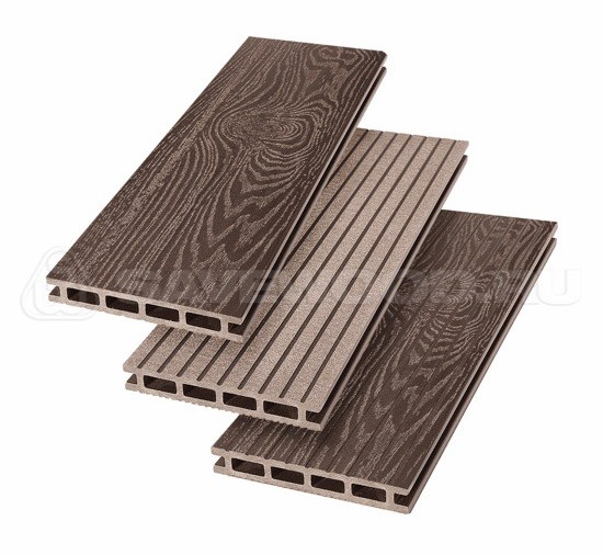 Террасная доска из ДПК SW Carpinus (T) — двухсторонняя терракотовый купить в Заводоуковске