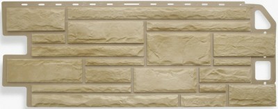 Цокольный сайдинг альта-профиль - коллекция "камень", известняк