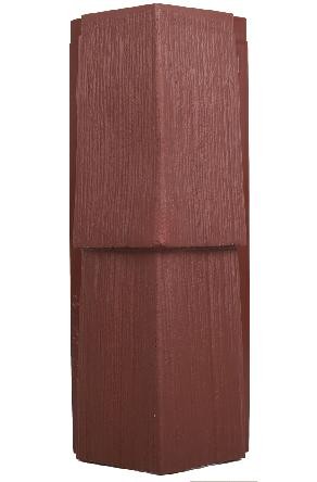 Угол T-Сайдинг-Щепа пихта ЭКО-1 Браун купить в Заводоуковске