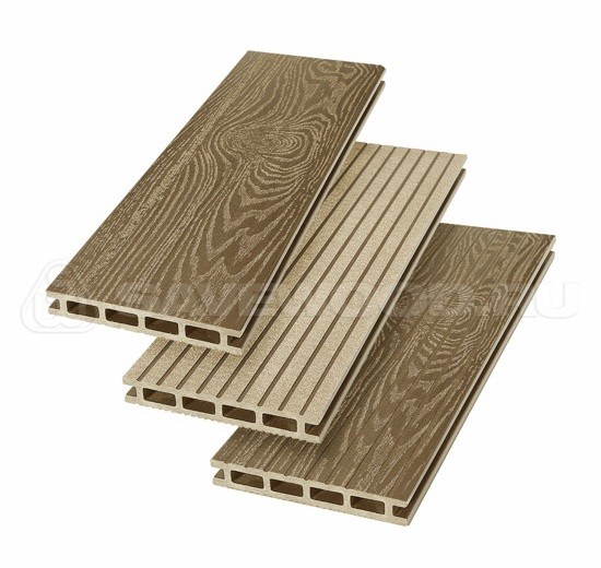 Террасная доска из ДПК SW Carpinus (T) — двухсторонняя тик купить в Заводоуковске