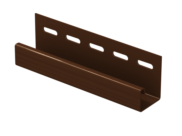 J-планка Ю-пласт Классика коричневая купить в Заводоуковске