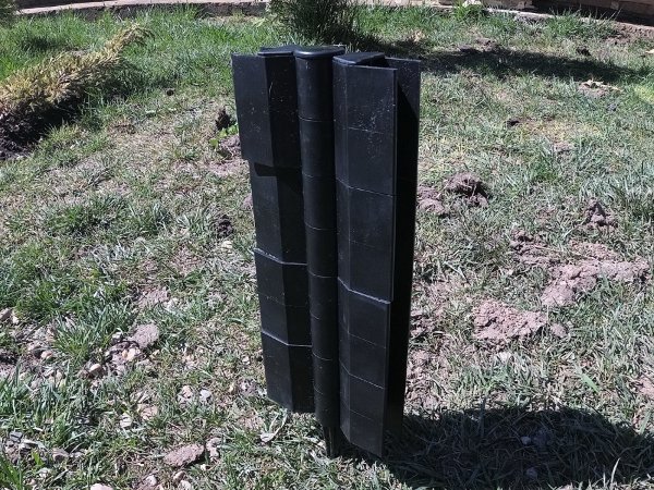 Угловой элемент поворотный, пластиковый от 60° до 300° для доски 300х30 мм из ДПК чёрный Holzhof купить в Заводоуковске