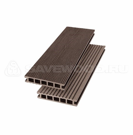 Террасная доска из ДПК SW Ornus радиальный распил терракотовый купить в Заводоуковске