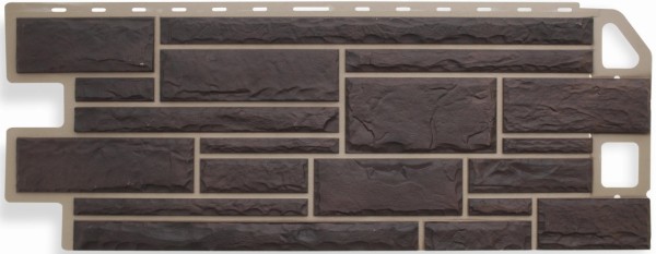 Цокольный сайдинг альта-профиль - коллекция "камень", жжёный купить в Заводоуковске