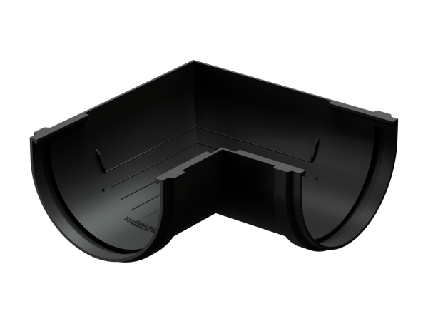 Угол желоба универсал 90˚ Docke Premium ПВХ - Карбон купить в Заводоуковске