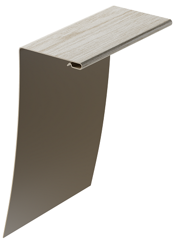 Универсальный околооконный профиль 89/254 мм, Орех купить в Заводоуковске