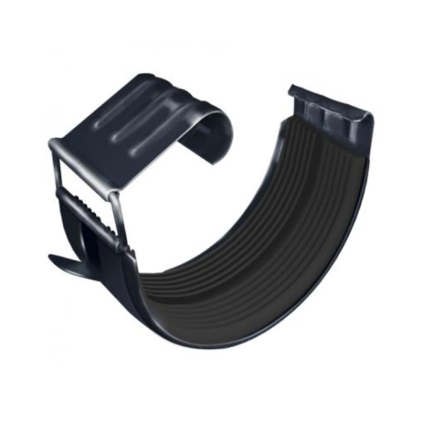 Водосток Grand Line 150x100 – Соединитель для желоба RAL 7024 купить в Заводоуковске