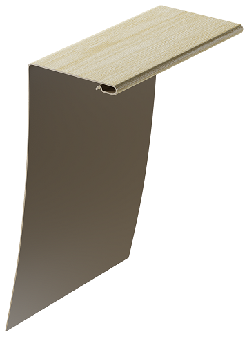 Универсальный околооконный профиль 89/254 мм, Зрелый каштан купить в Заводоуковске