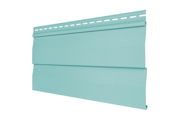 Виниловый сайдинг Tecos - корабельный брус, бирюза  купить в Заводоуковске