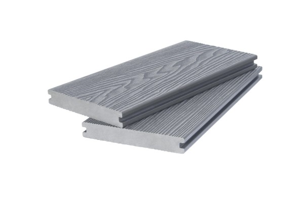 Доска террасная 3D фактура дерева POLIVAN GROUP двухсторонняя полнотелая SINGARAJA серый купить в Заводоуковске