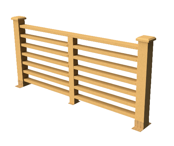 Ограждения декоративное ДПК GRINDERDECO Марсело песчаник купить в Заводоуковске