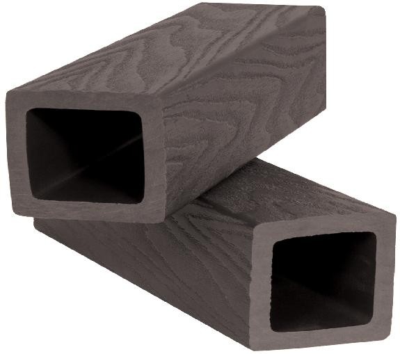 Балясина ДПК Polivan SINGARAJA 3D фактура дерева, темно-коричневый купить в Заводоуковске