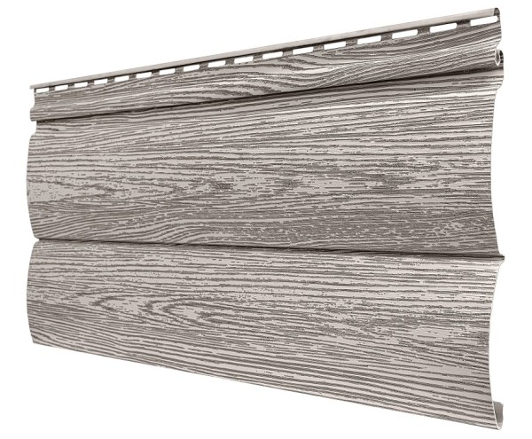 Виниловый сайдинг tecos, серия lux - оцилиндрованный брус двойной, - алтайская берёза купить в Заводоуковске