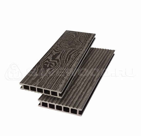 Террасная доска  из ДПКSW Ornus тангенциальный распил темно-коричневый купить в Заводоуковске