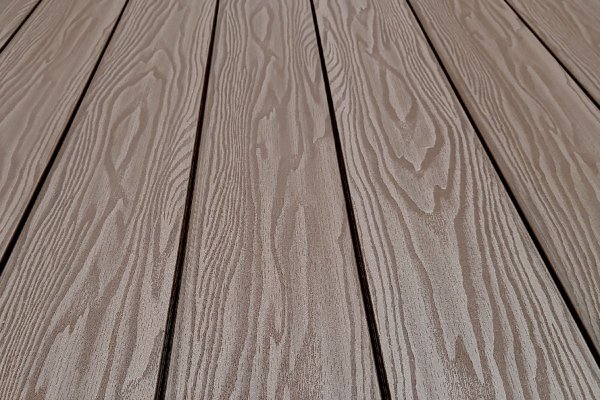 Террасная доска из ДПК Terrapol Смарт 3D Полнотелая с пазом Тик Киото купить в Заводоуковске