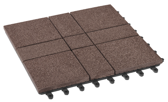 Модульный паркет ДПК GRINDERDECO Люкс 11 Шоколад купить в Заводоуковске