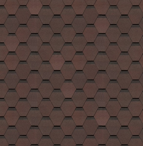 Гибкая черепица Docke, коллекция Шеффилд – Зрелый каштан купить в Заводоуковске