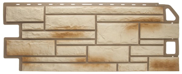 Цокольный сайдинг альта-профиль - коллекция "камень", ракушечник купить в Заводоуковске