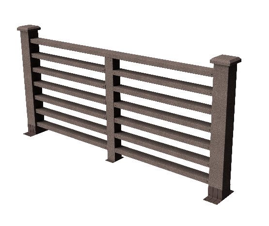 Ограждения декоративное ДПК GRINDERDECO Марсело венге купить в Заводоуковске