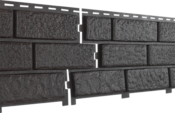 Фасадная панель Ю-Пласт Стоун Хаус Кирпич Коричневый купить в Заводоуковске